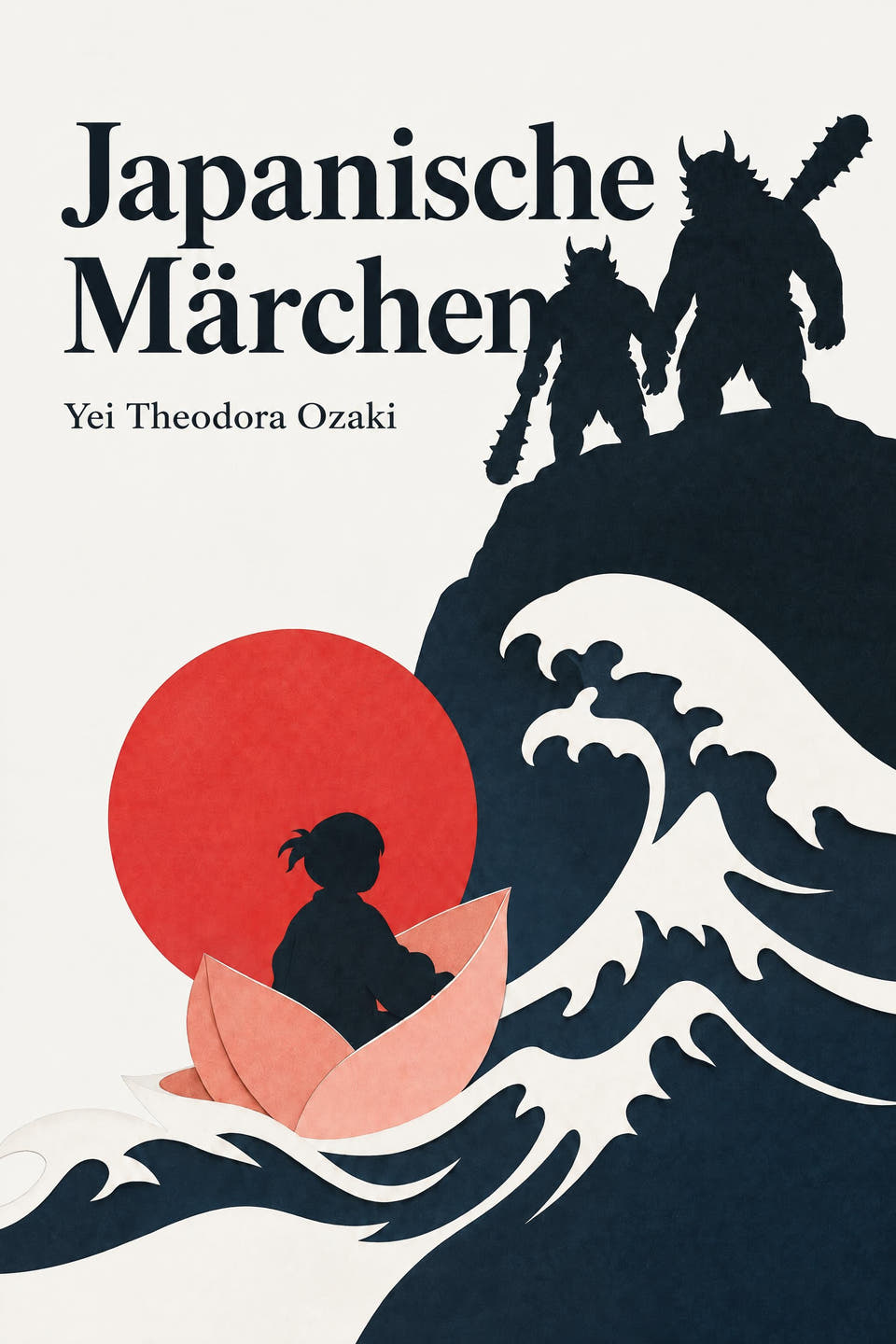 Japanische Märchen by Yei Theodora Ozaki, the cover