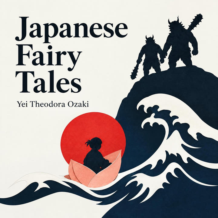 Japanese Fairy Tales, the audiobook cover