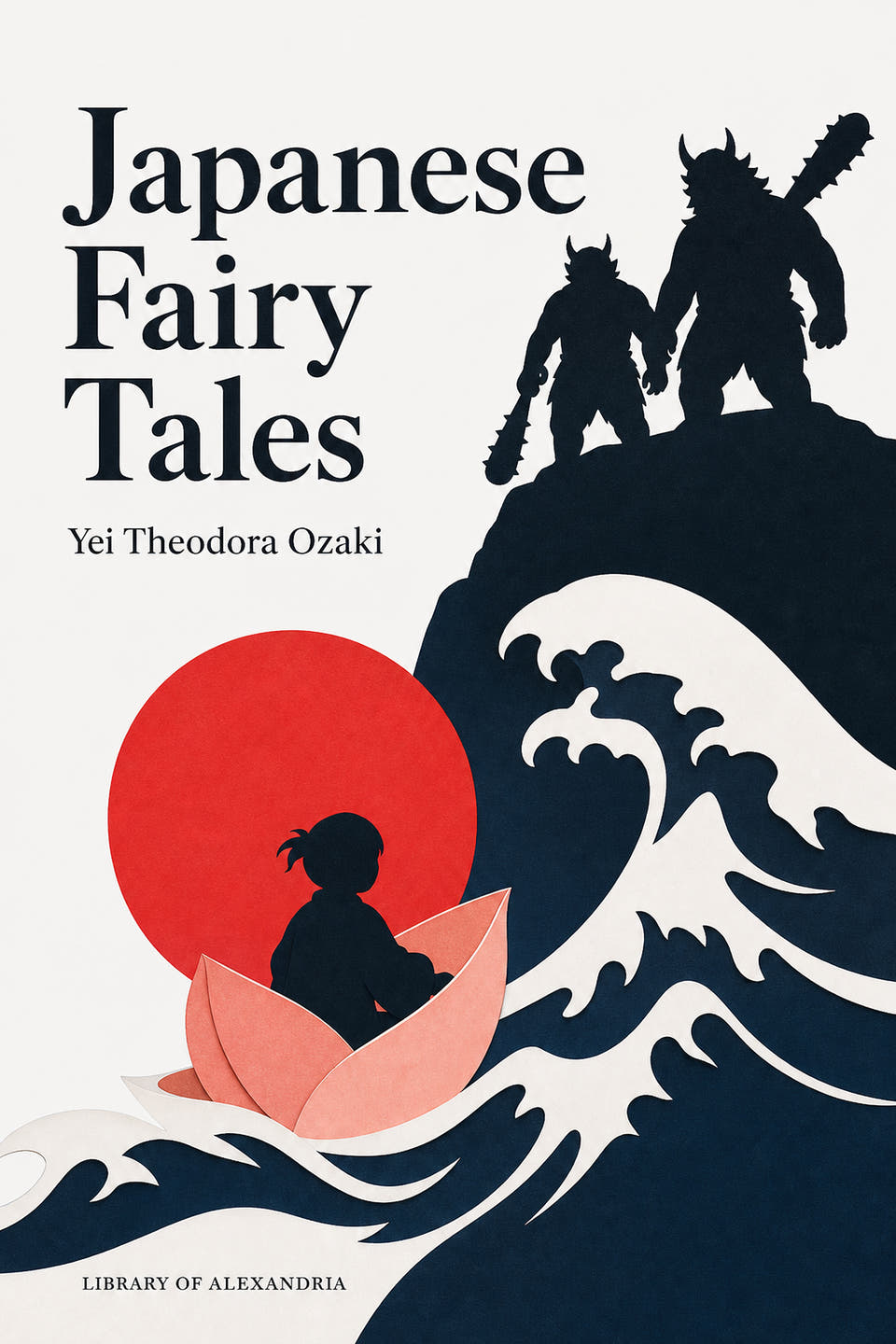 Japanese Fairy Tales by Yei Theodora Ozaki, the cover