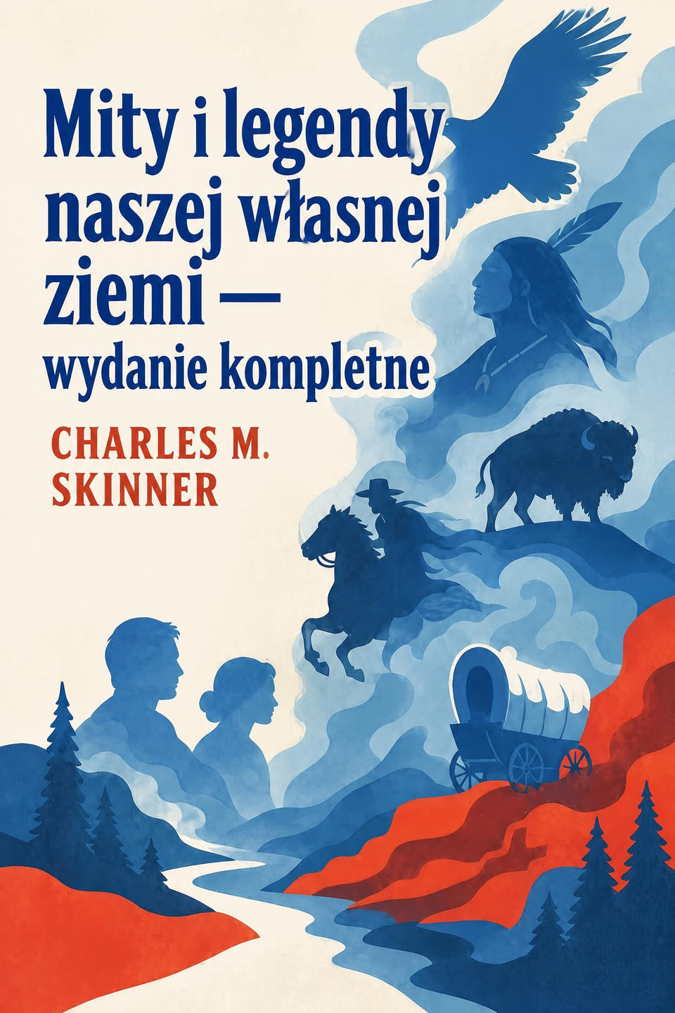 Mity i legendy naszej własnej ziemi — wydanie kompletne, autor: Charles M. Skinner — okładka
