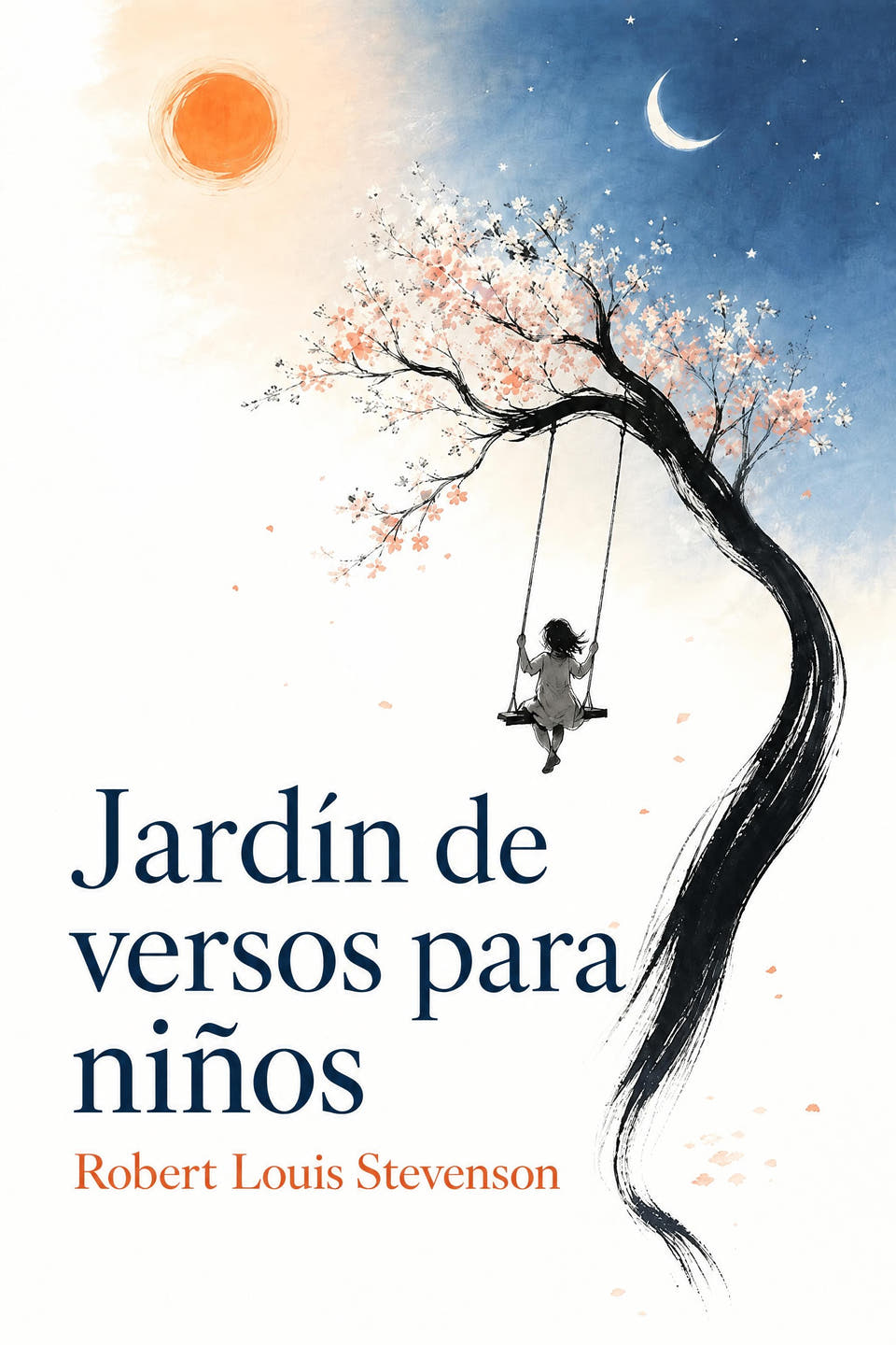 Jardín de versos para niños by Robert Louis Stevenson, the cover