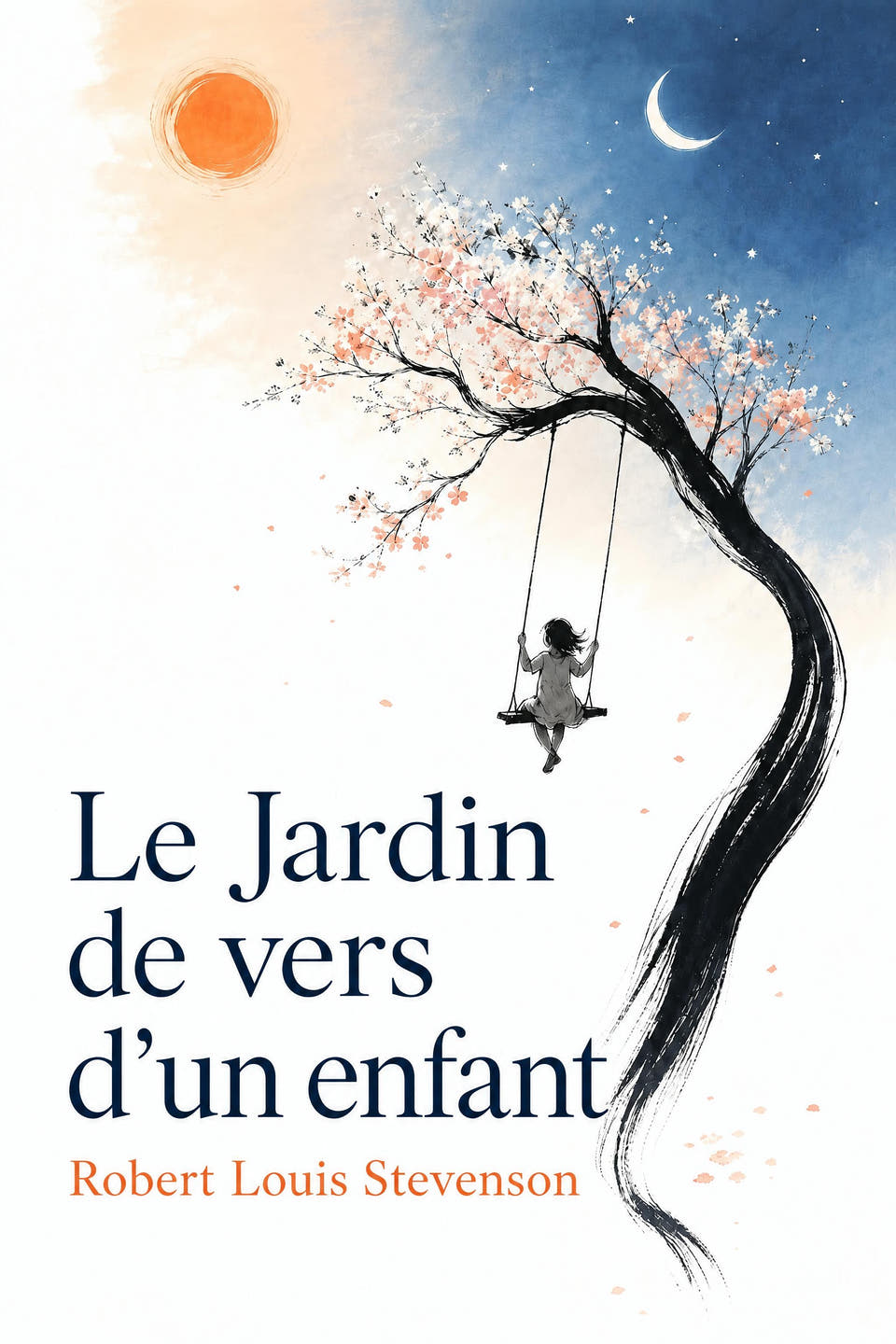Le Jardin de vers d’un enfant by Robert Louis Stevenson, the cover