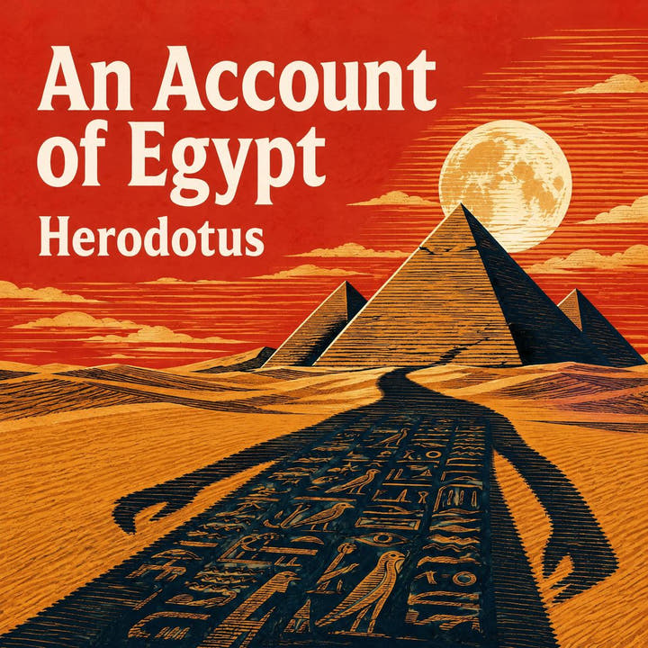 An Account of Egypt, the audiobook cover