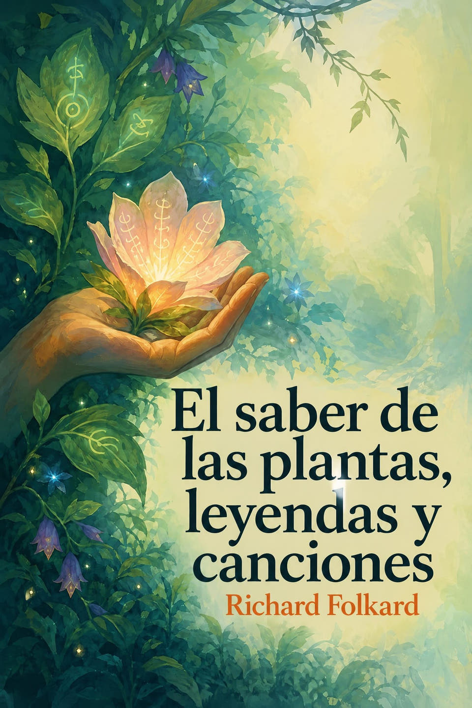 Portada de El saber de las plantas, leyendas y canciones, de Richard Folkard