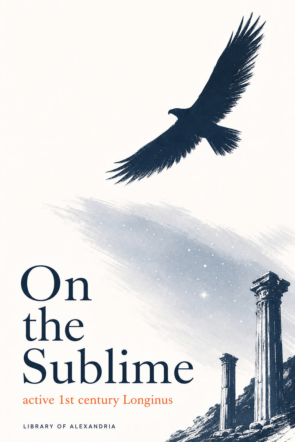 On the Sublime by Longinus, the cover