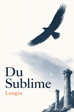 Du Sublime, the cover of this edition