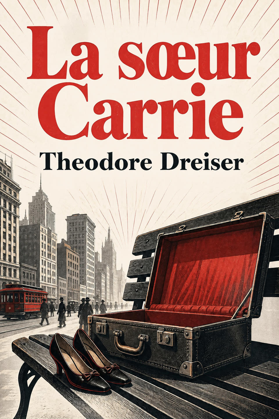 La sœur Carrie by Theodore Dreiser, the cover