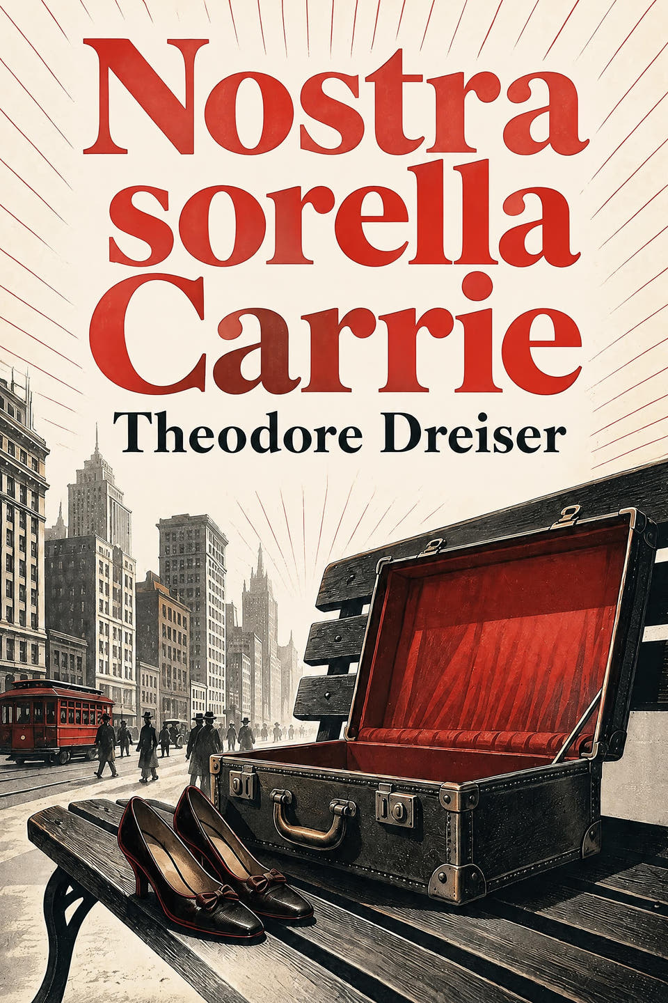 Nostra sorella Carrie by Theodore Dreiser, the cover
