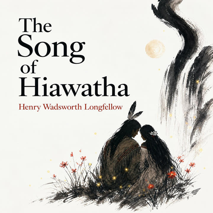The Song of Hiawatha, the audiobook cover
