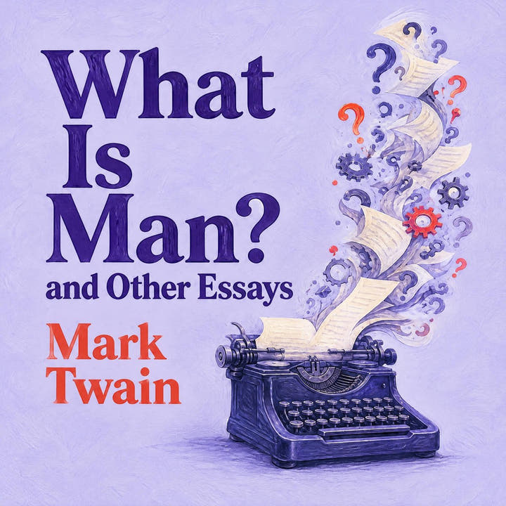 ¿Qué es el hombre? y otros ensayos, the audiobook cover