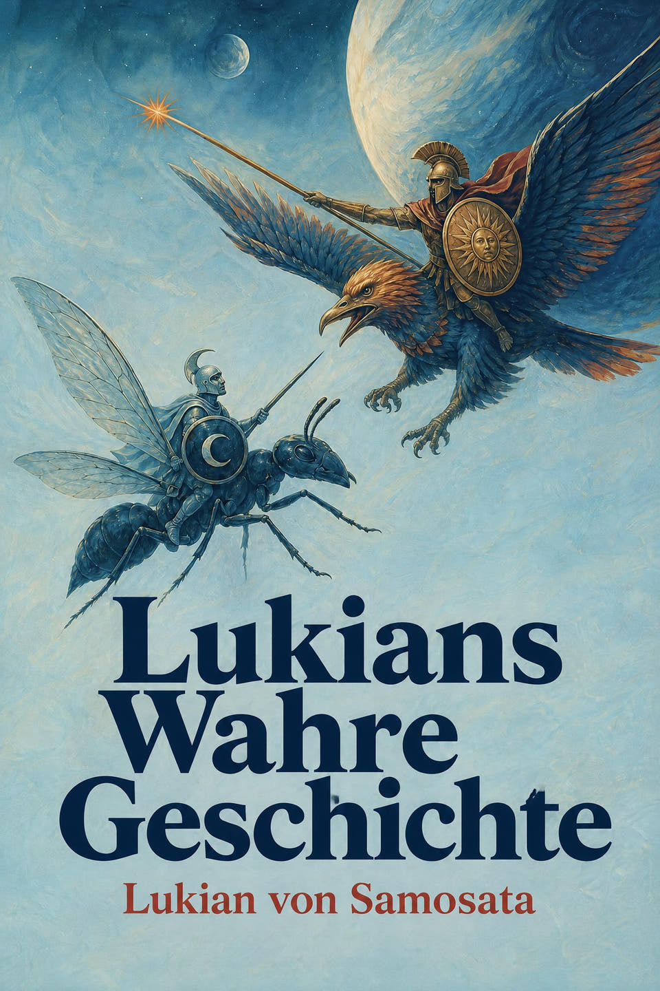 Lucian's True History by Lucian of Samosata, the cover
