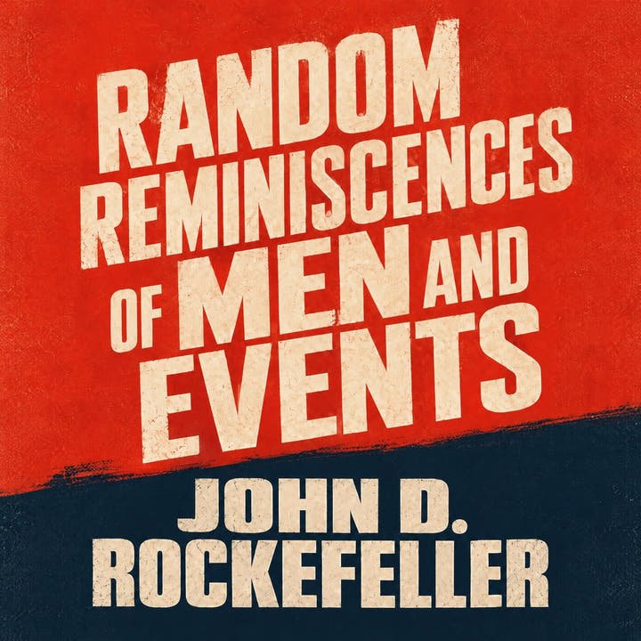 Random Reminiscences of Men and Events, the audiobook cover