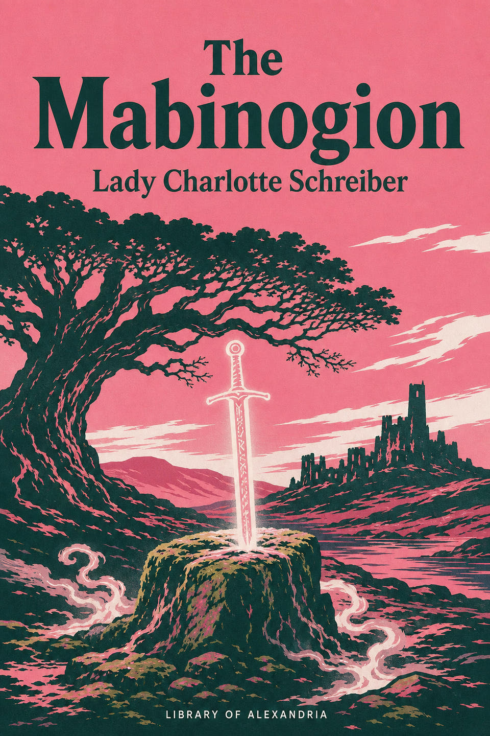 The Mabinogion by Anonymous, the cover