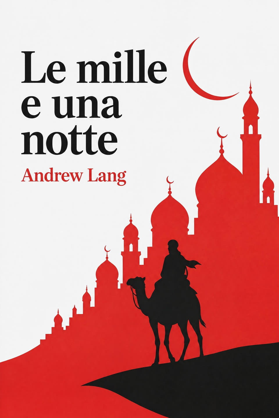Le mille e una notte di Andrew Lang, la copertina
