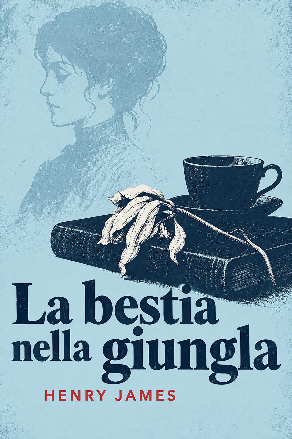 La bestia nella giungla by Henry James, the cover