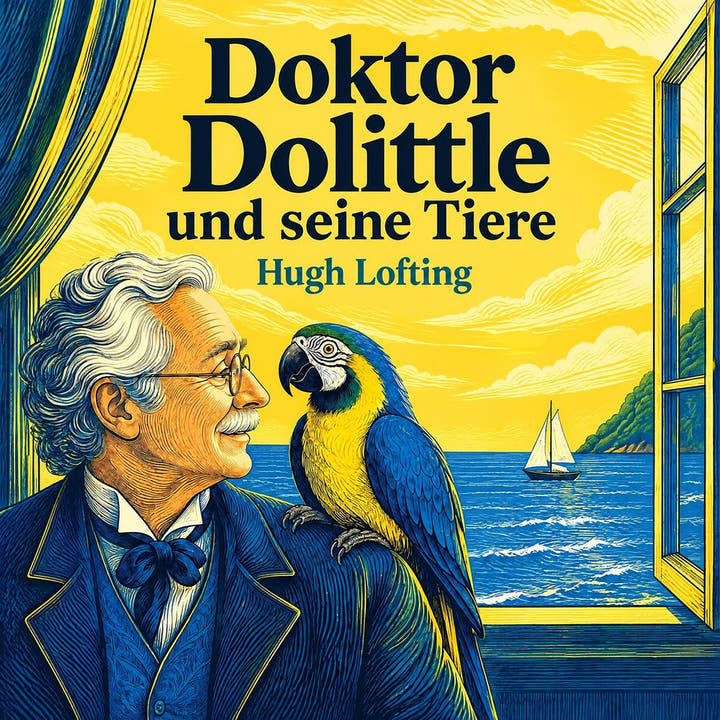 The Story of Doctor Dolittle, the audiobook cover