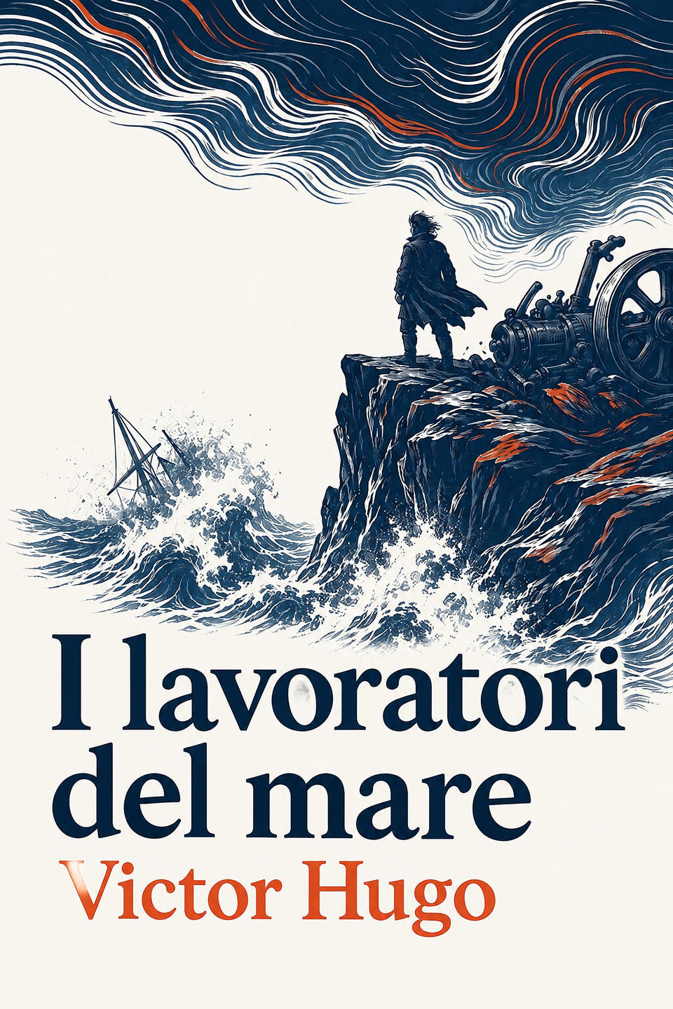 I lavoratori del mare by Victor Hugo, the cover