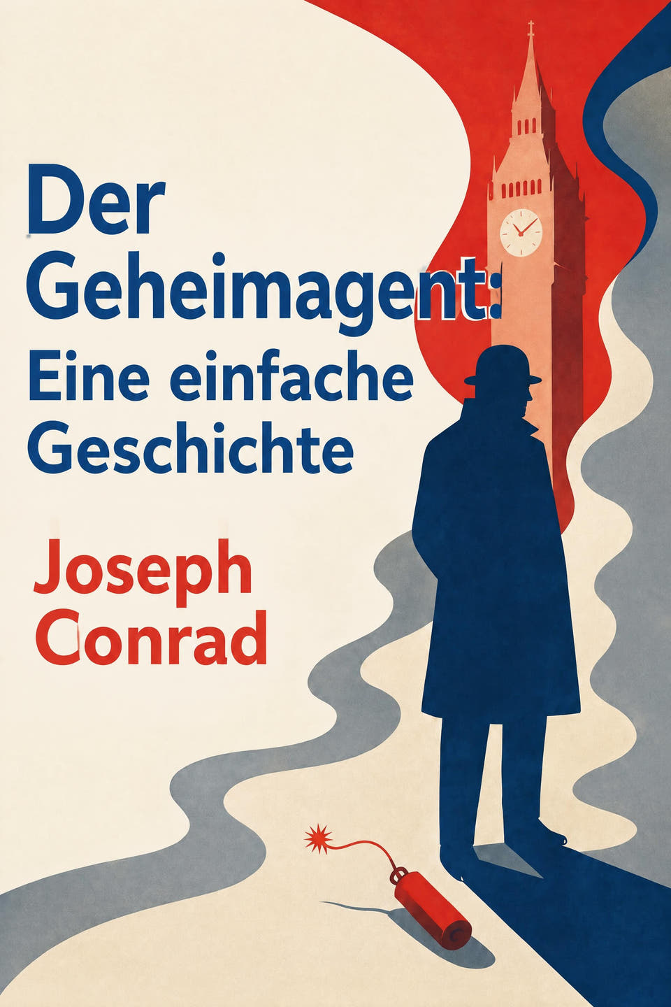 Der Geheimagent: Eine einfache Geschichte by Joseph Conrad, the cover