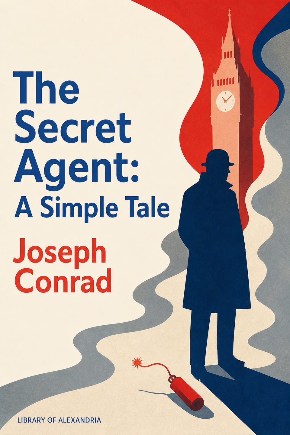 The Secret Agent: A Simple Tale by Joseph Conrad, the cover