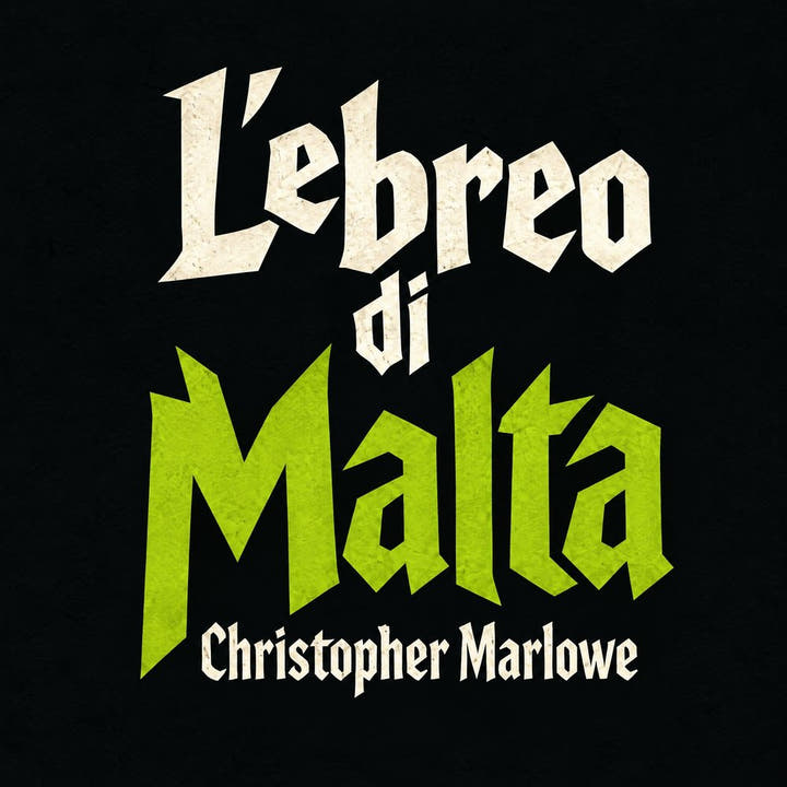 L'ebreo di Malta, the audiobook cover