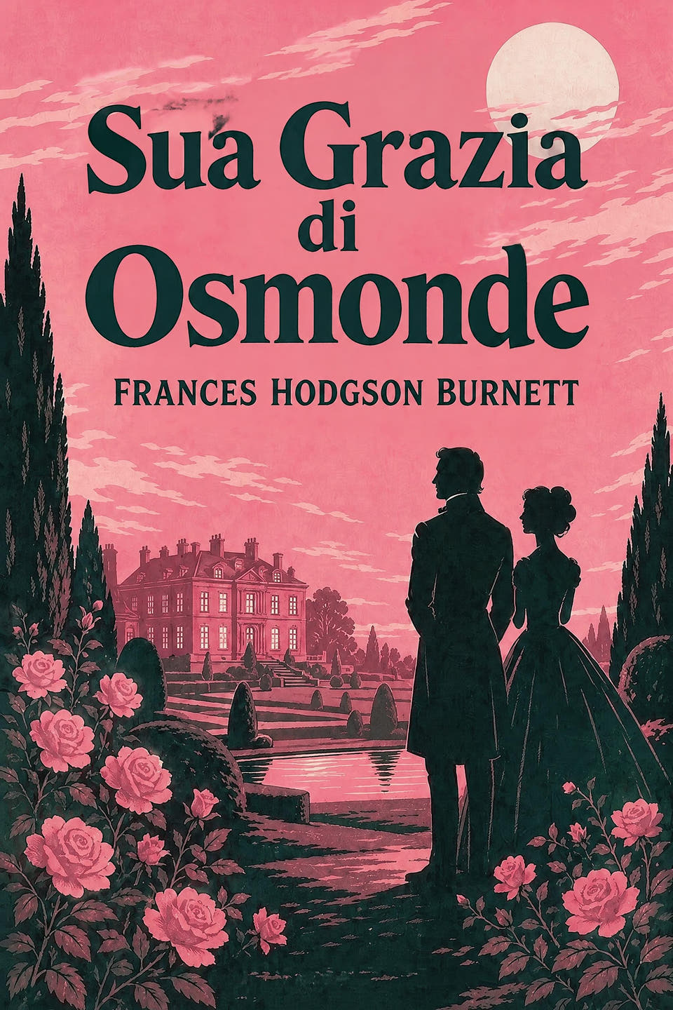 Sua Grazia di Osmonde by Frances Hodgson Burnett, the cover