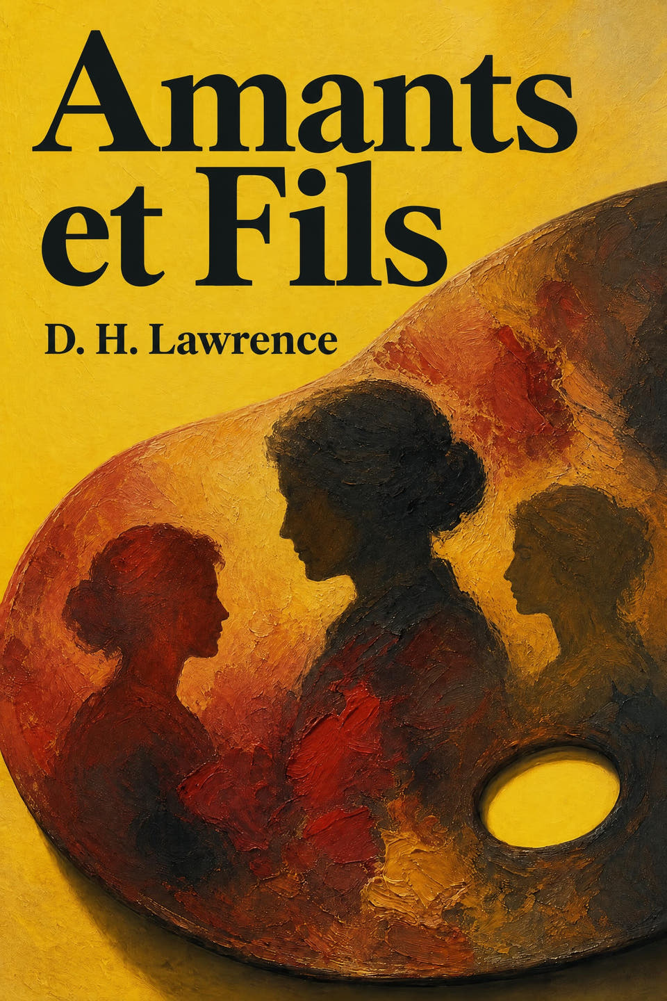 Amants et Fils by D. H. Lawrence, the cover