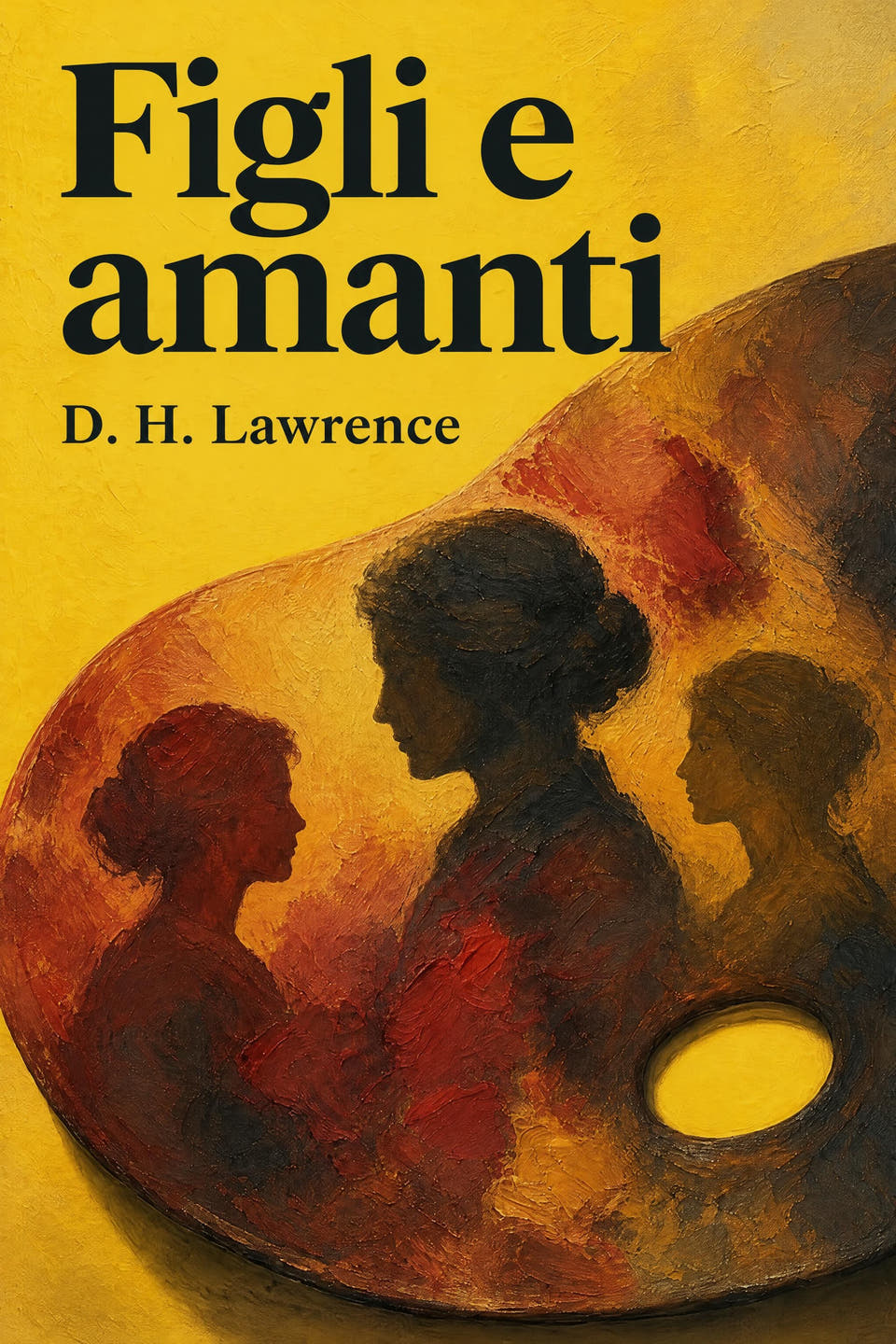 Figli e amanti by D. H. Lawrence, the cover