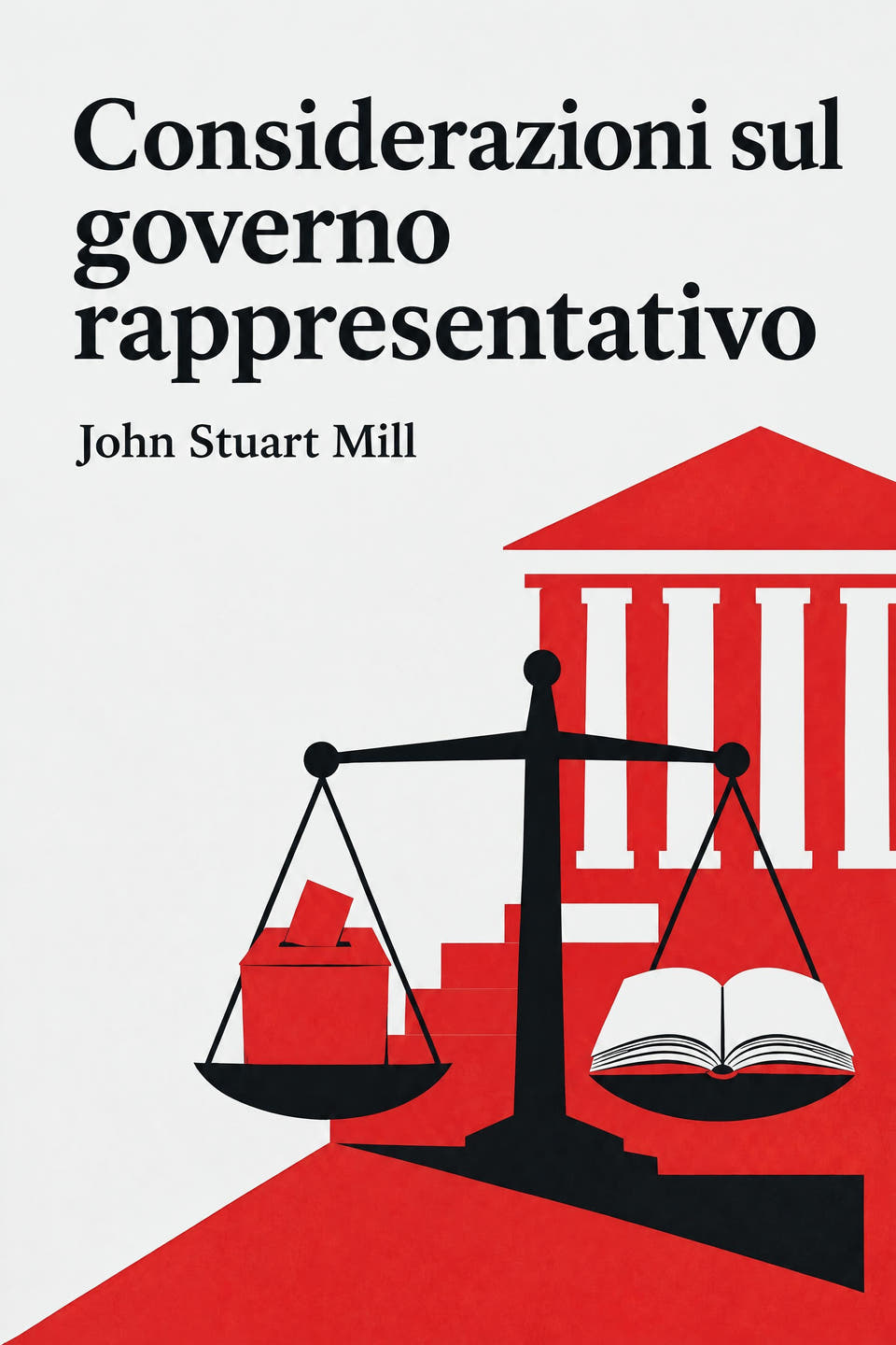 Considerations on Representative Government by John Stuart Mill, the cover