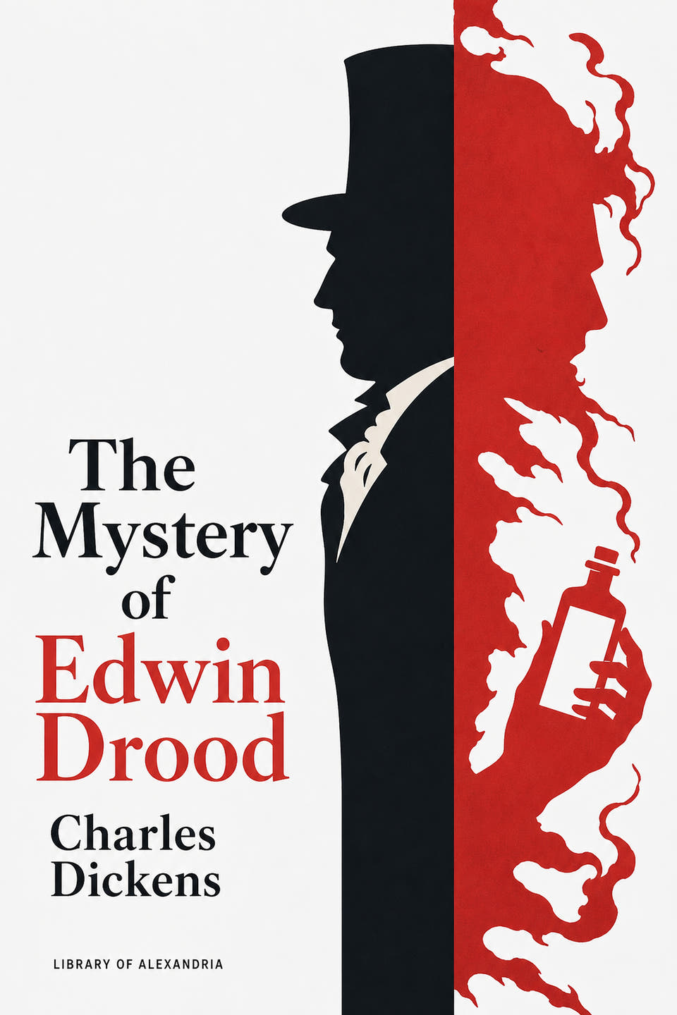 The Mystery of Edwin Drood by Charles Dickens, the cover