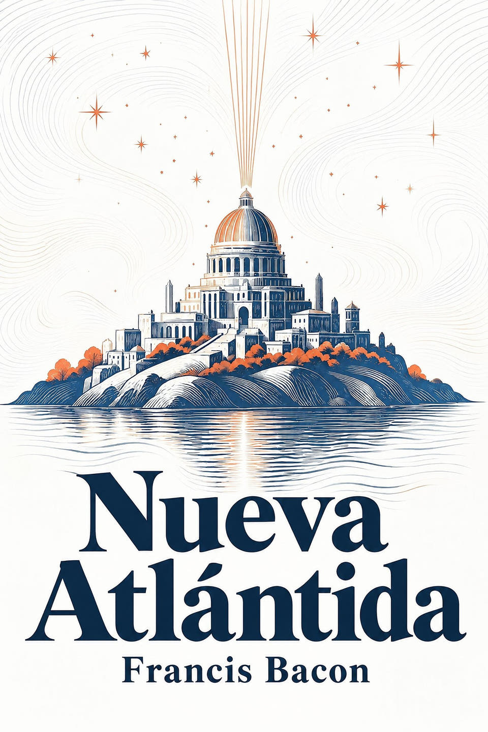 Nueva Atlántida by Francis Bacon, the cover