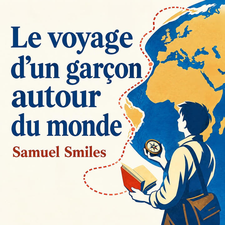 Le voyage d’un garçon autour du monde, the audiobook cover