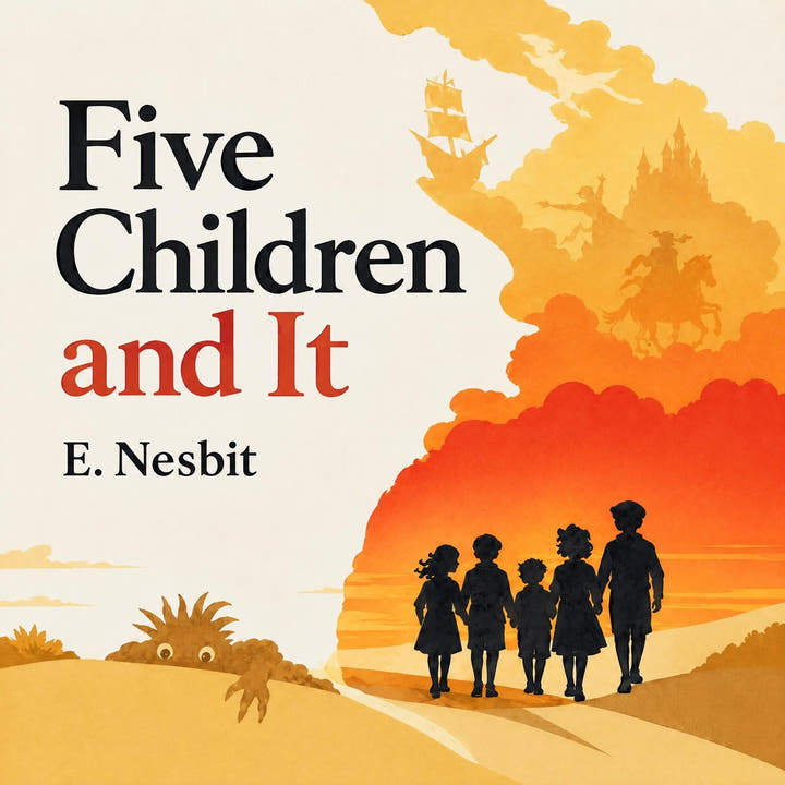 Cinque bambini e It, the audiobook cover