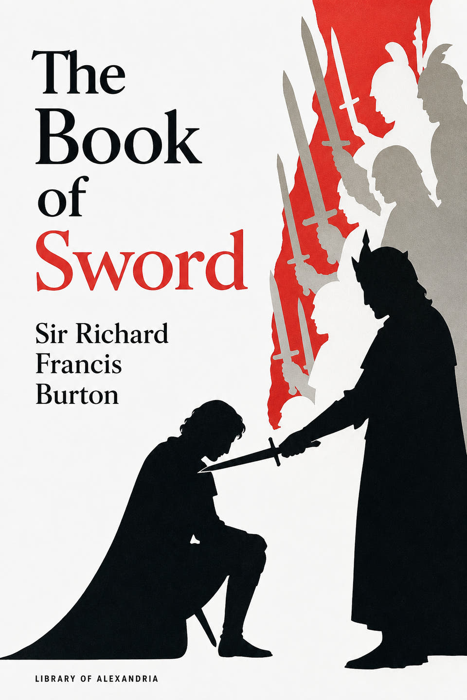 The Book of the Sword by Richard Francis Burton, the cover