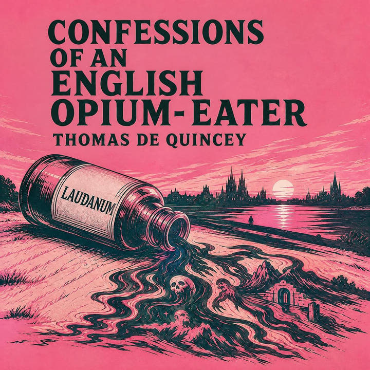 Confessioni di un mangiatore d’oppio inglese, the audiobook cover