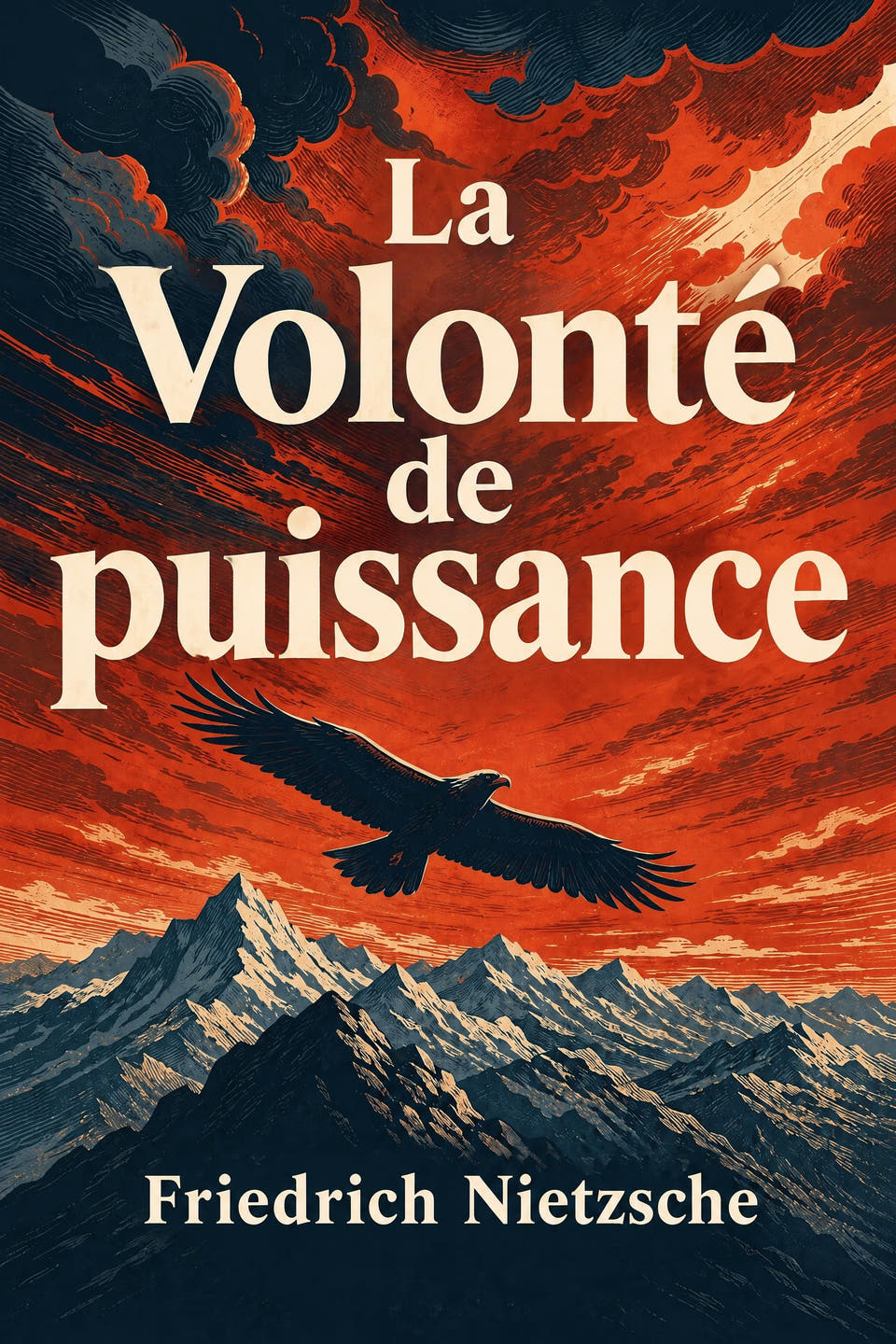La Volonté de puissance by Friedrich Nietzsche, the cover