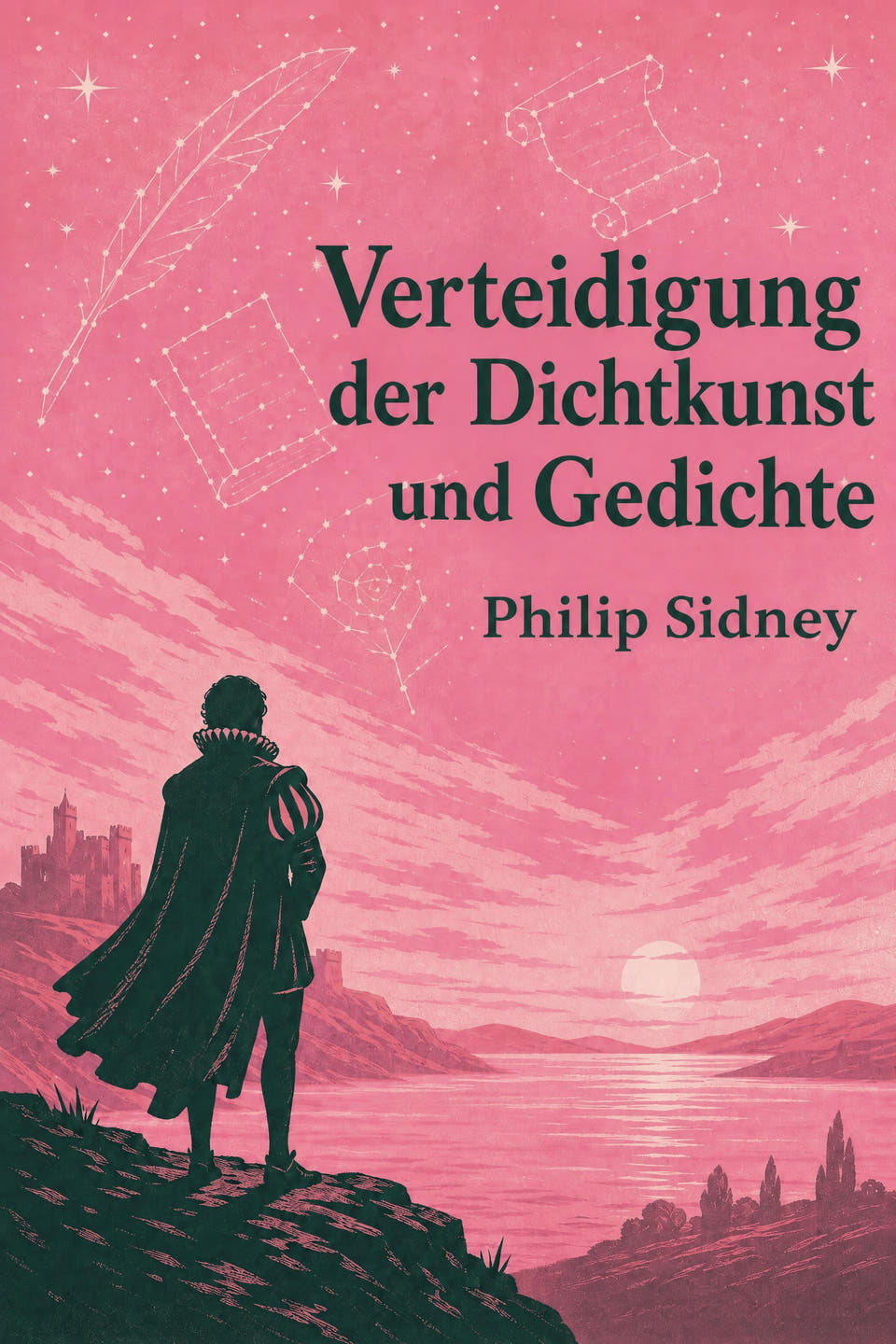 Verteidigung der Dichtkunst und Gedichte by Philip Sidney, the cover