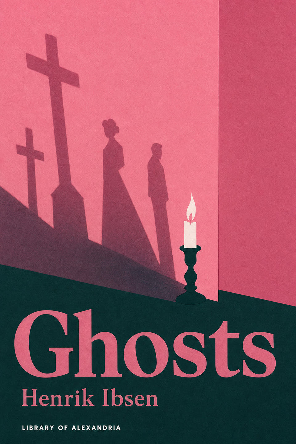 Ghosts by Henrik Ibsen, the cover