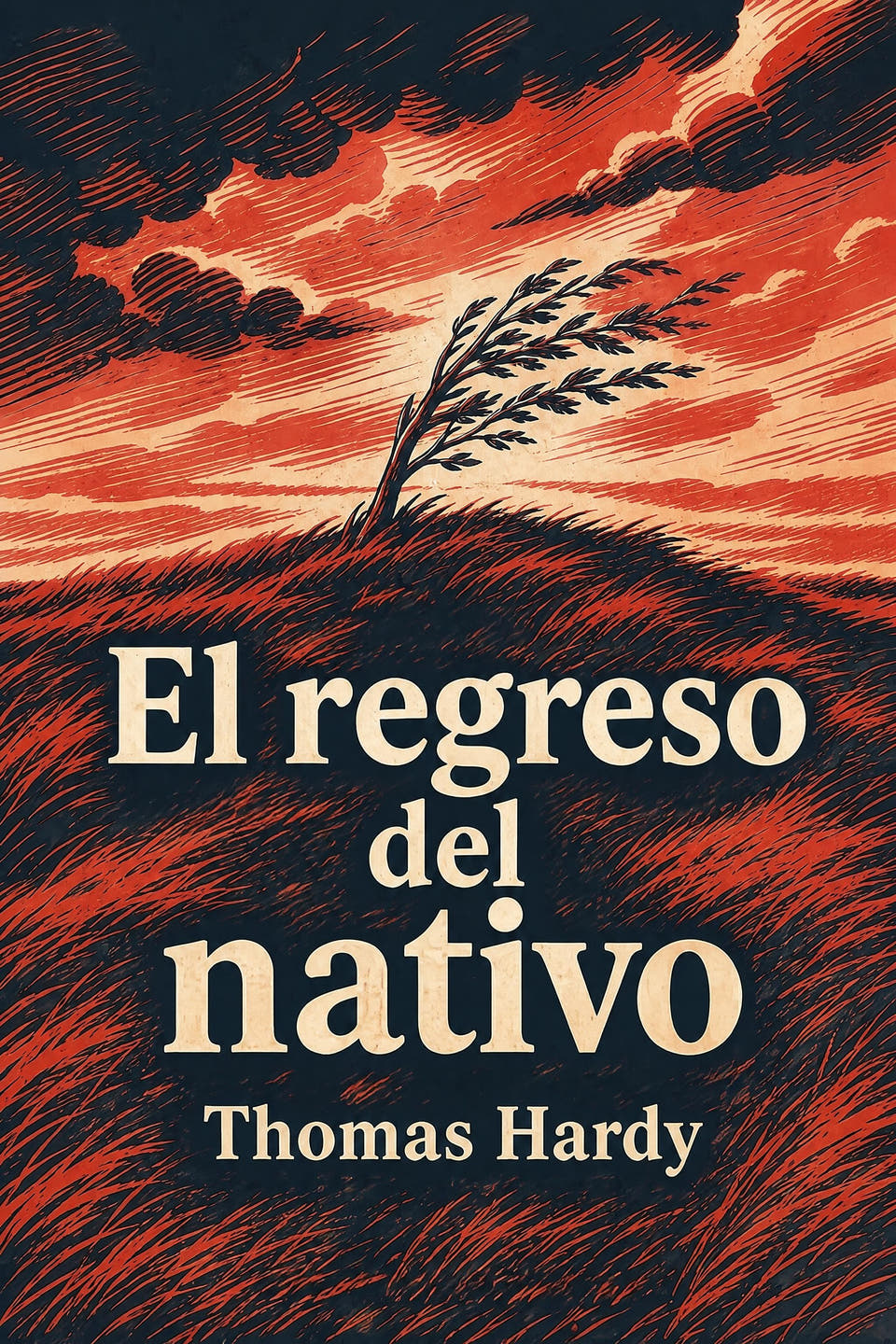 El regreso del nativo by Thomas Hardy, the cover