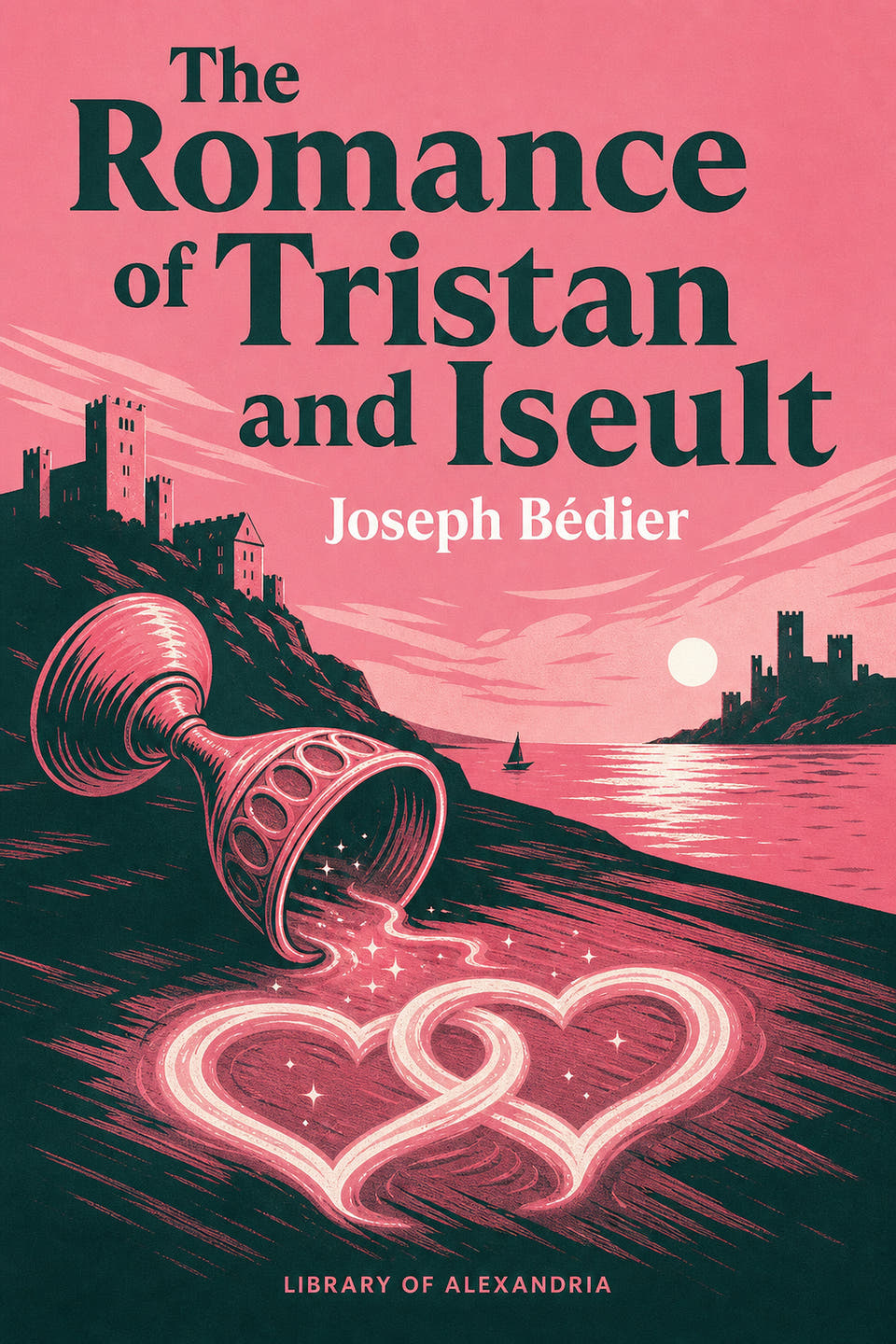 The Romance of Tristan and Iseult by Joseph Bédier, the cover