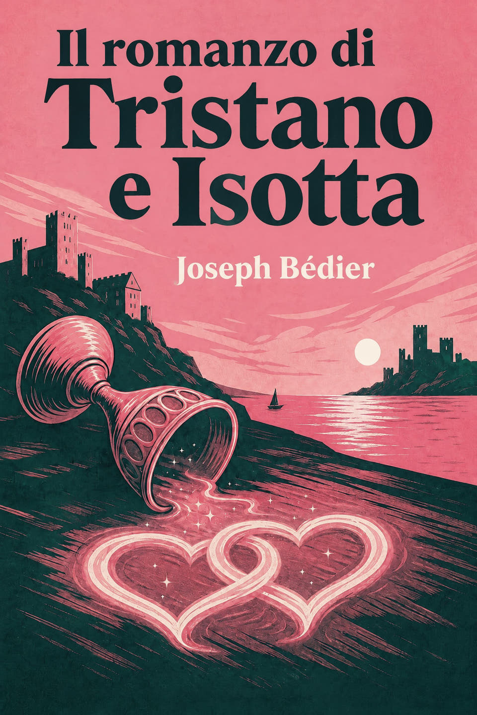 Il romanzo di Tristano e Isotta by Joseph Bédier, the cover