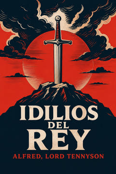 Idilios del rey, the cover of this edition