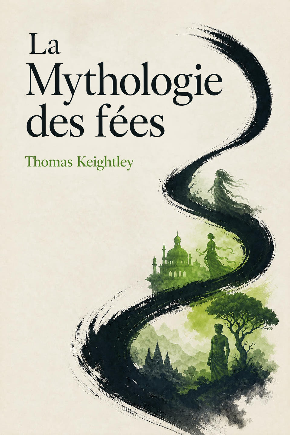 La Mythologie des fées by Thomas Keightley, the cover