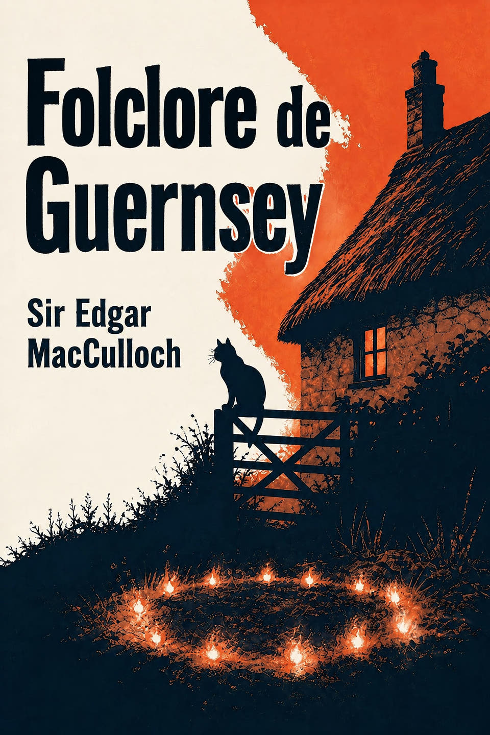 Folclore de Guernsey by Sir Edgar MacCulloch, the cover