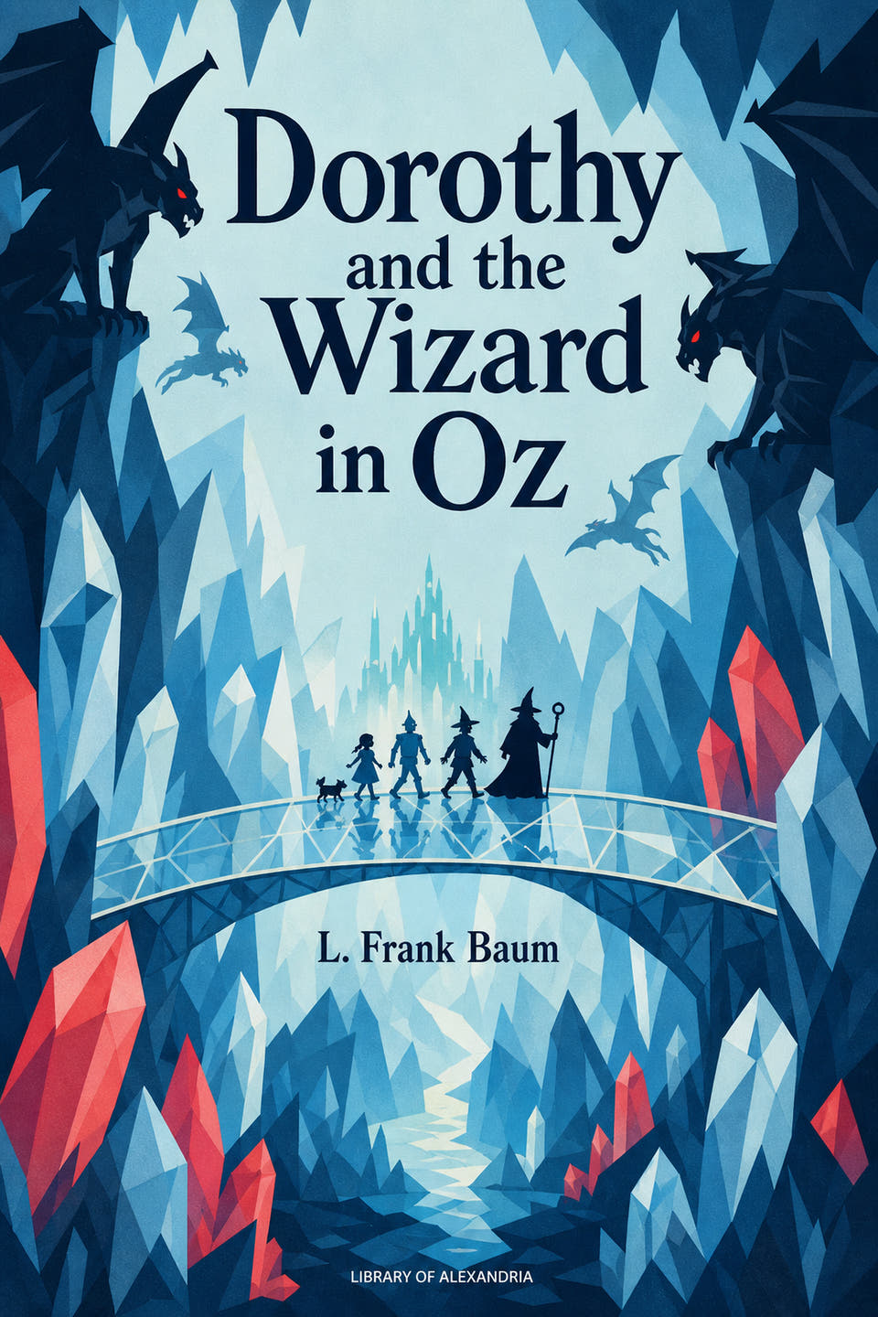 Dorothy and the Wizard in Oz by L. Frank Baum, the cover