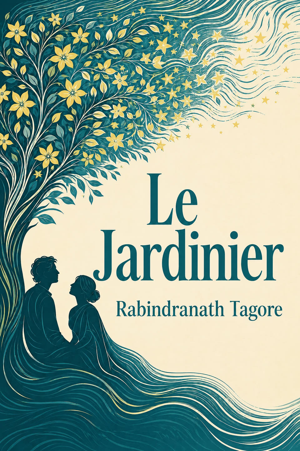 Le Jardinier by Rabindranath Tagore, the cover