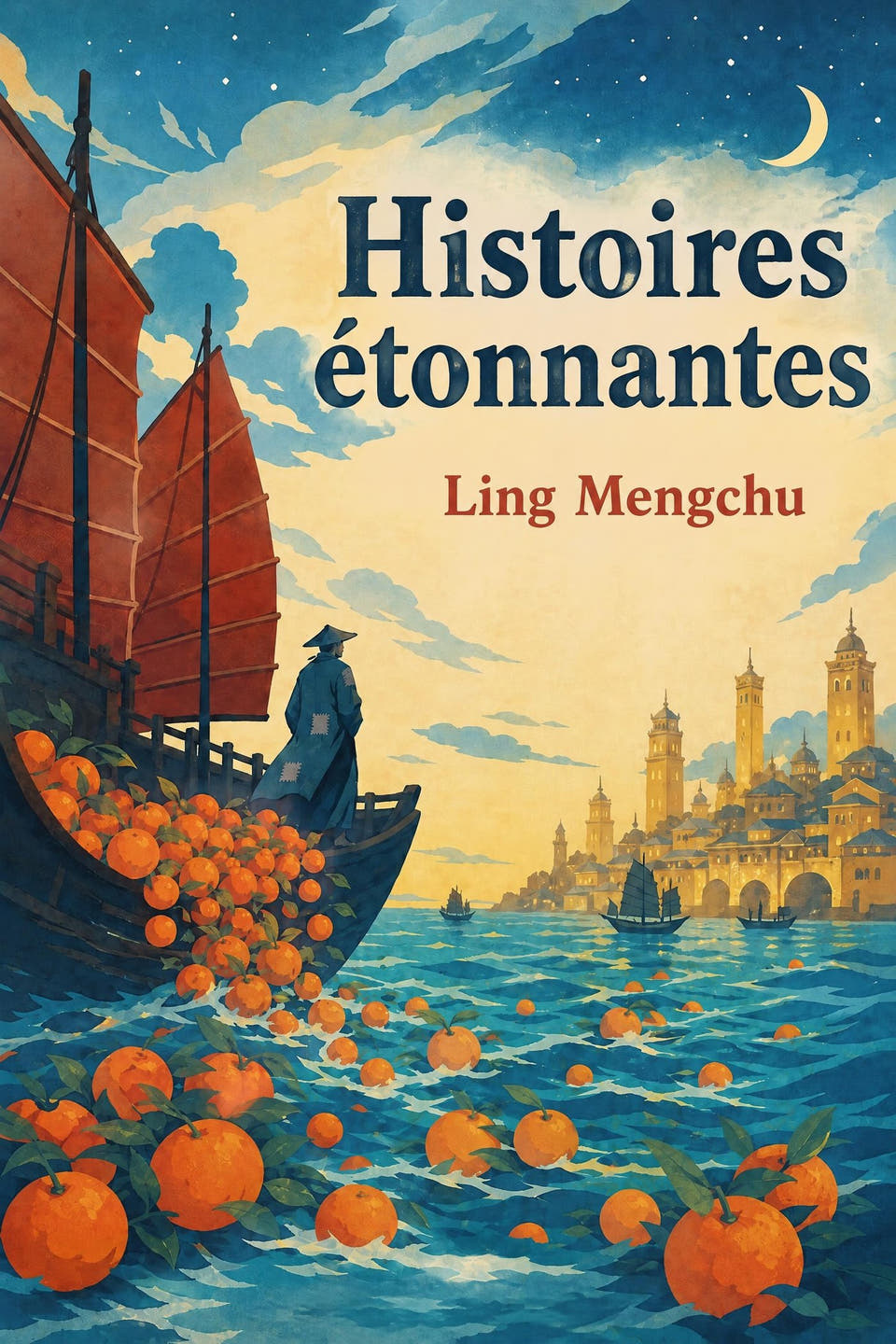 Histoires étonnantes by Ling Mengchu, the cover