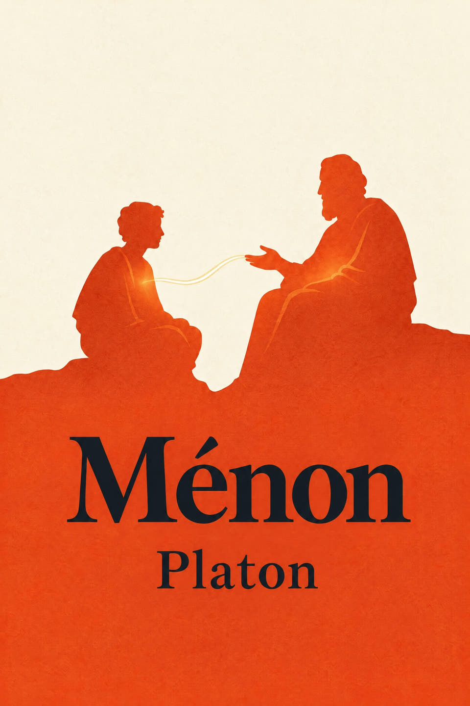 Ménon by Platon, the cover