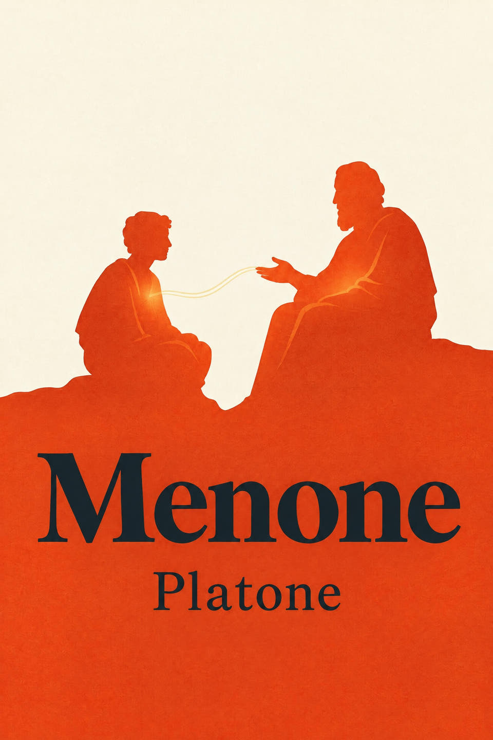 Menone by Platone, the cover