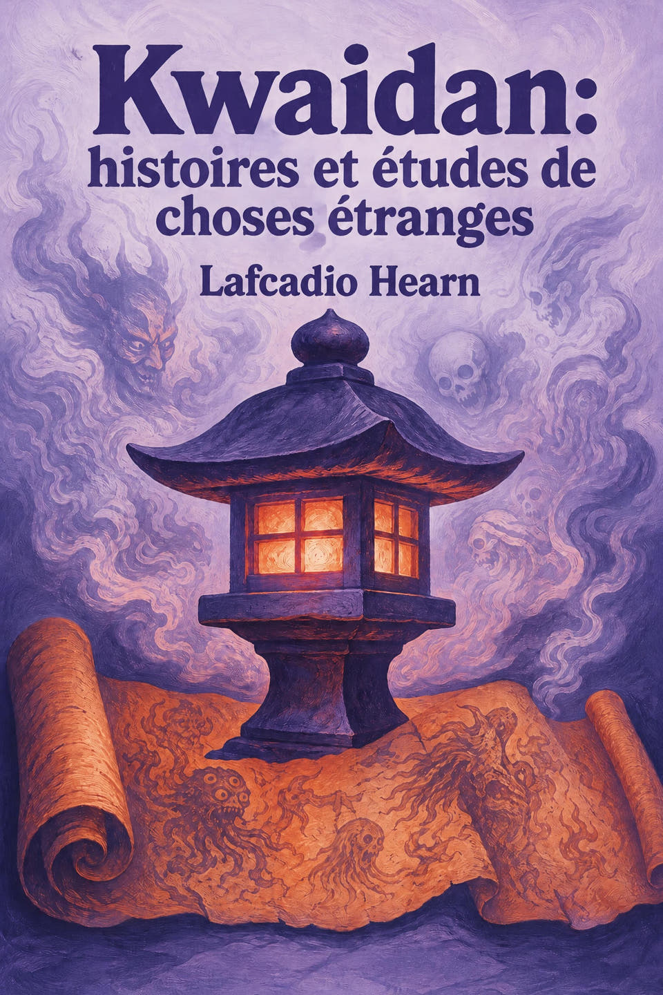 Kwaidan : histoires et études de choses étranges by Lafcadio Hearn, the cover
