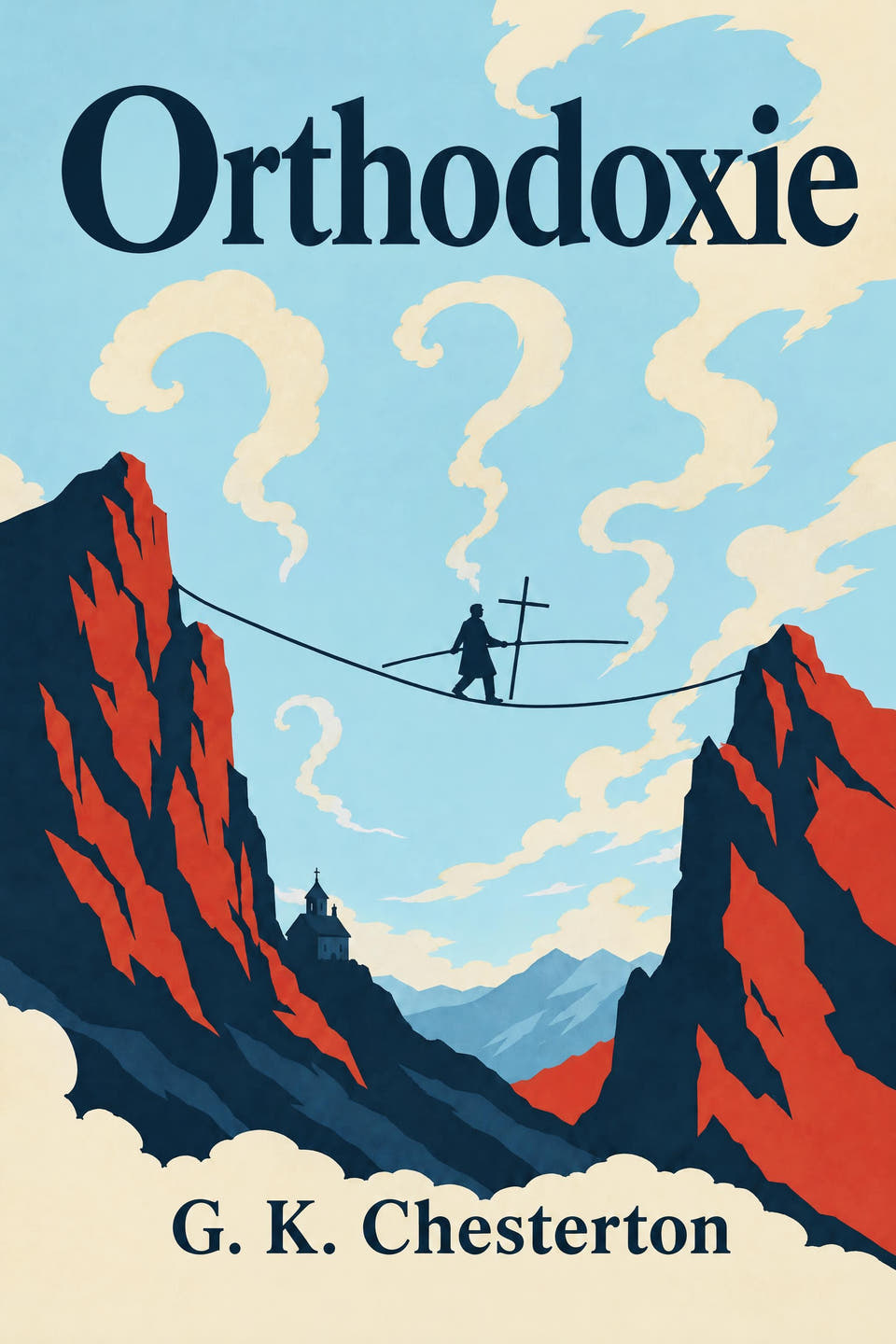 Orthodoxy by G. K. Chesterton, the cover